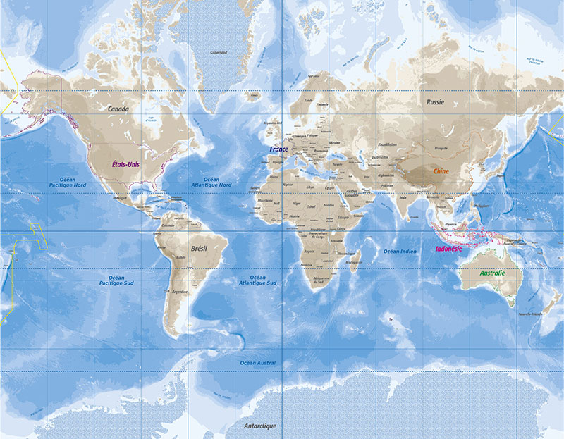 Carte de Mercator
