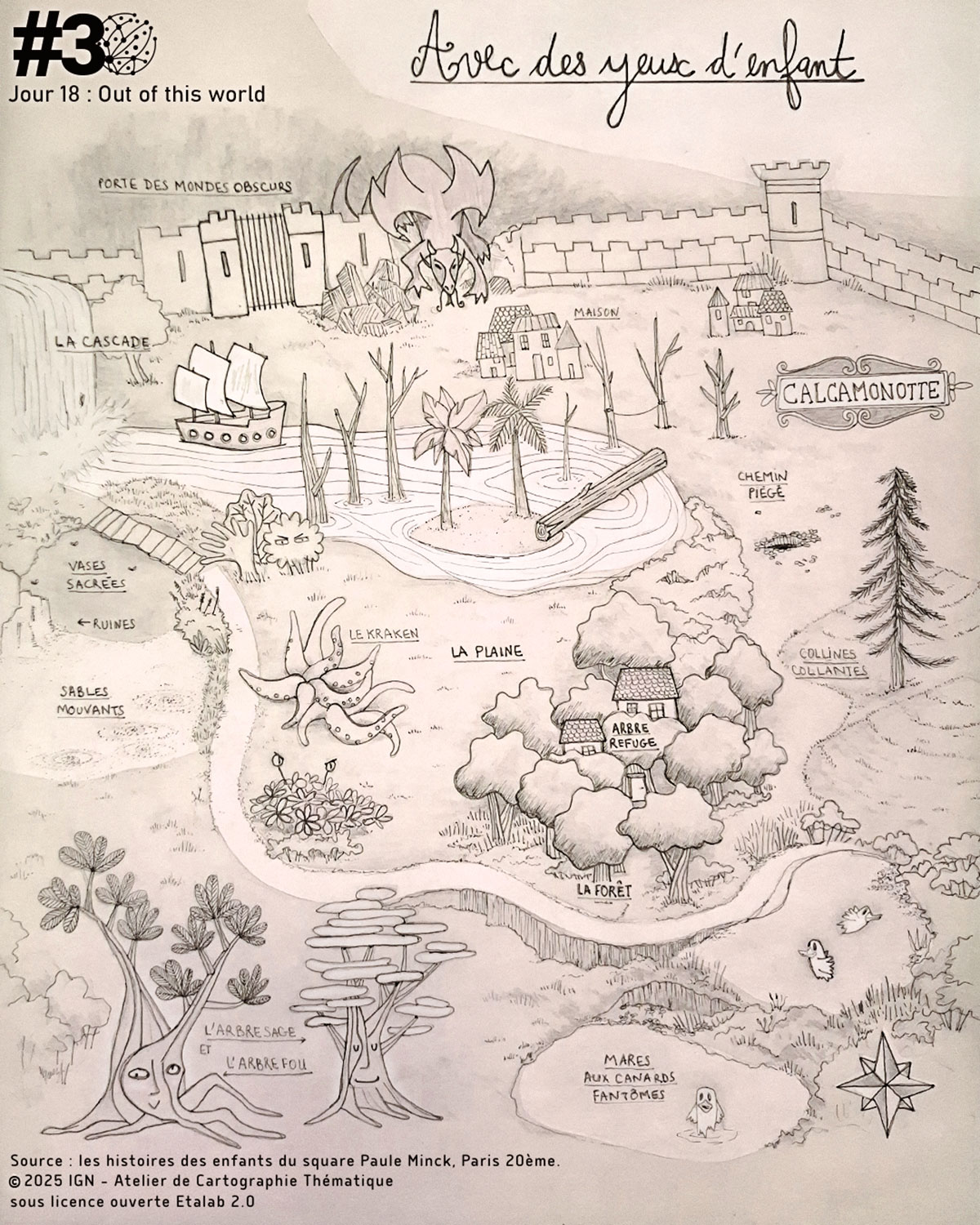 Carte – Avec des yeux d’enfant 