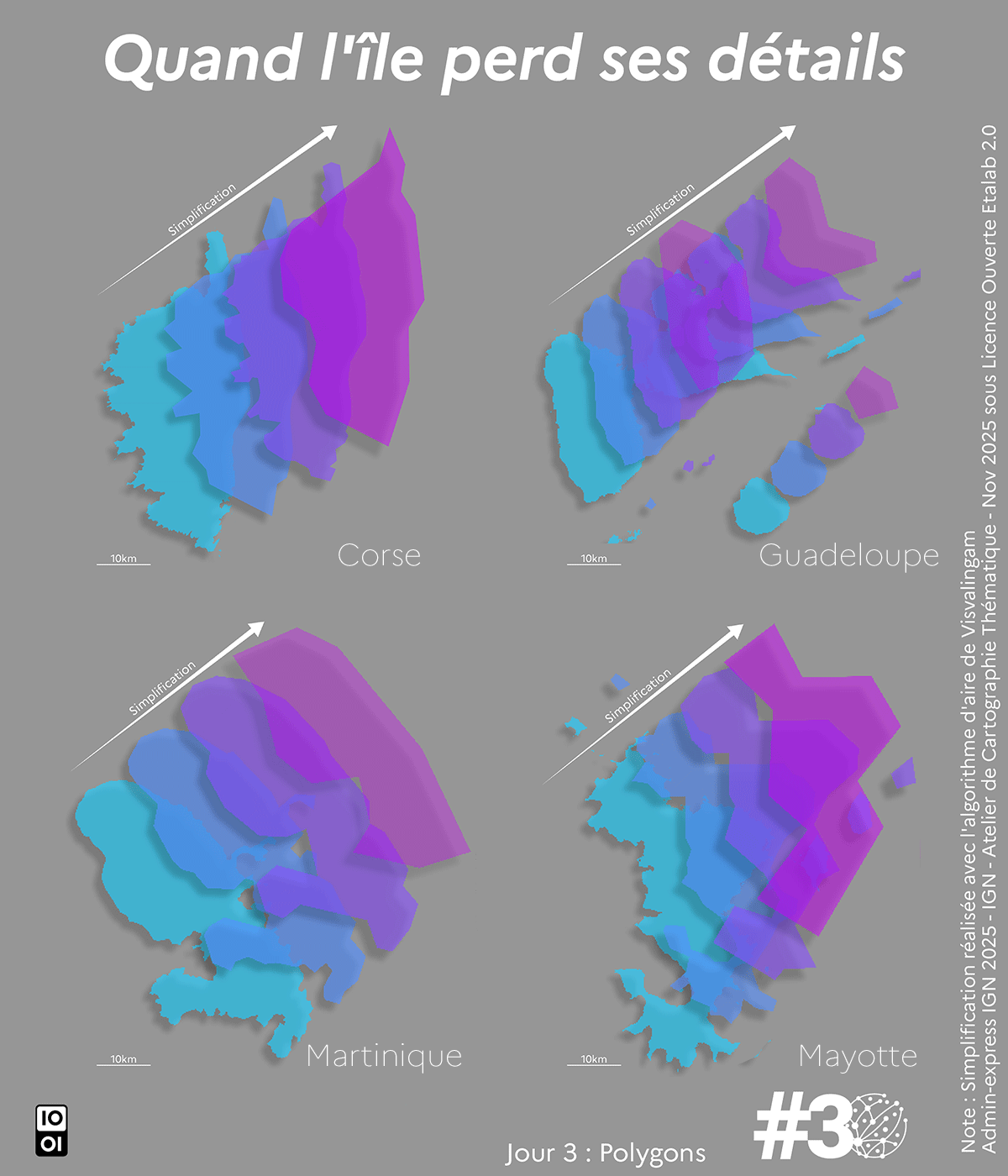 Quand l'île perd ses détails
