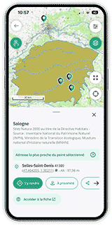 Application Cartes IGN - Site Natura 2000 - janvier 2026