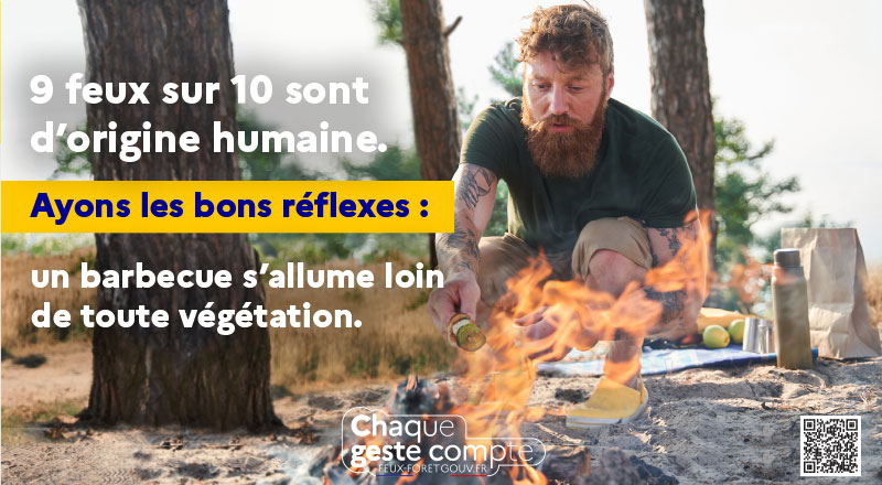 Ayons les bons réflexes face aux feux de forêt et de végétation