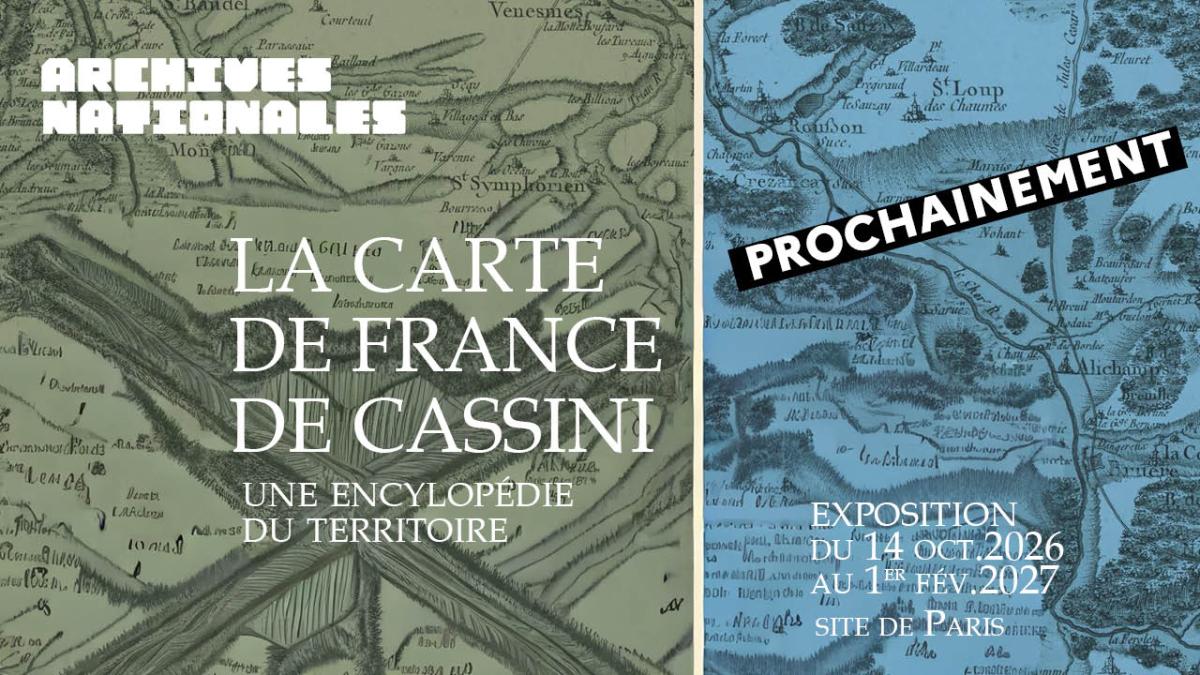 Exposition - La Carte de France de Cassini