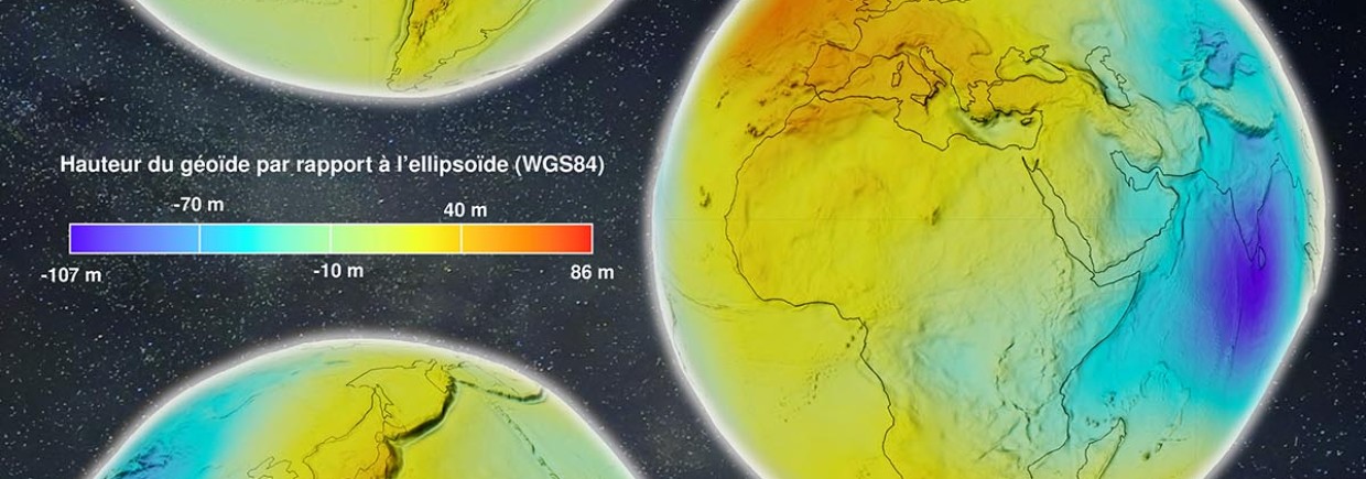Carte de l'atelier de cartographie IGN - Ronde, la Terre ? Presque
