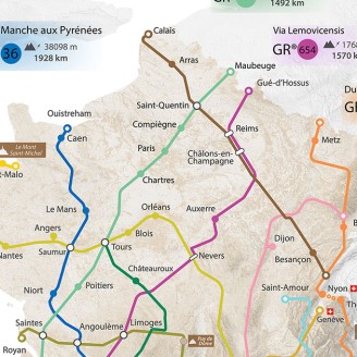 Carte IGN réalisée dans le cadre du #30DayMapChallenge 2025