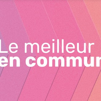 Bannière - Le meilleur en commun