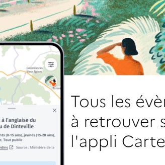 Tous les évènements à retrouver sur l'appli Cartes IGN