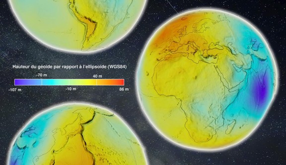 Carte de l'atelier de cartographie IGN - Ronde, la Terre ? Presque