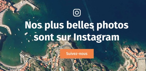 Image de Collioure disponible sur le compte Instagram de l'IGN