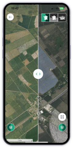 Capture d'écran de l'application Cartes IGN