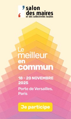Bannière du Salon des maires et des collectivités locales 2025
