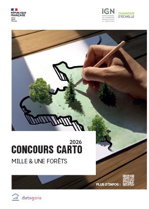 Affiche concours carto 2026 de l'IGN
