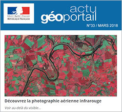 Lettre actu Géoportail