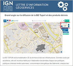 Lettre Géoservices
